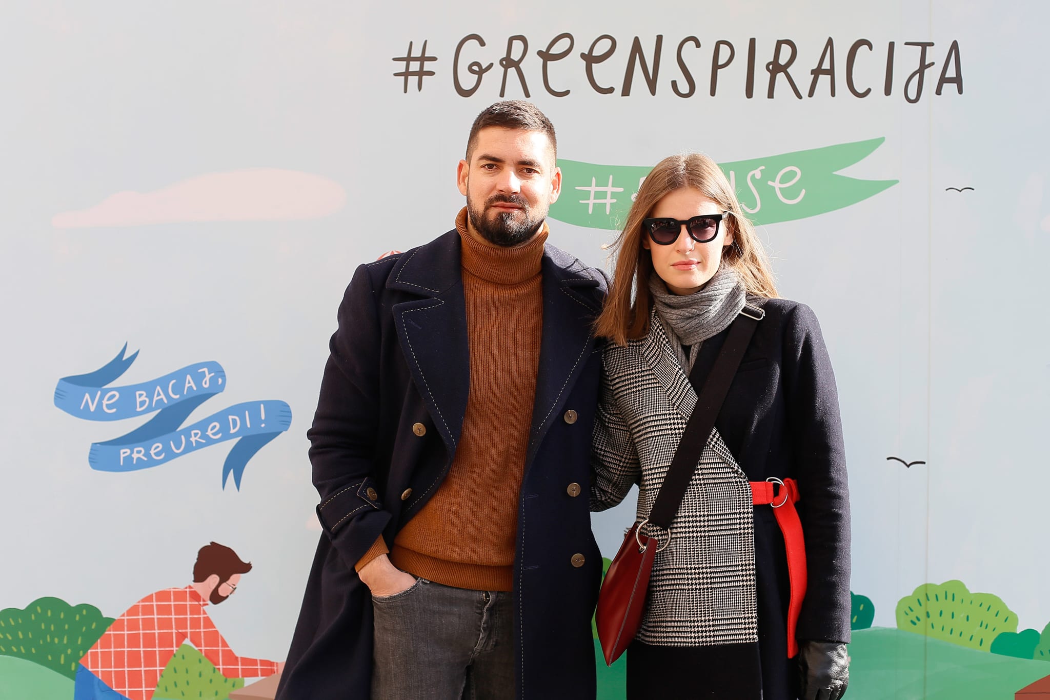 Osnivač platforme Green.hr Vinko Filipić i direktorica RED agencije Sanela Seferagić