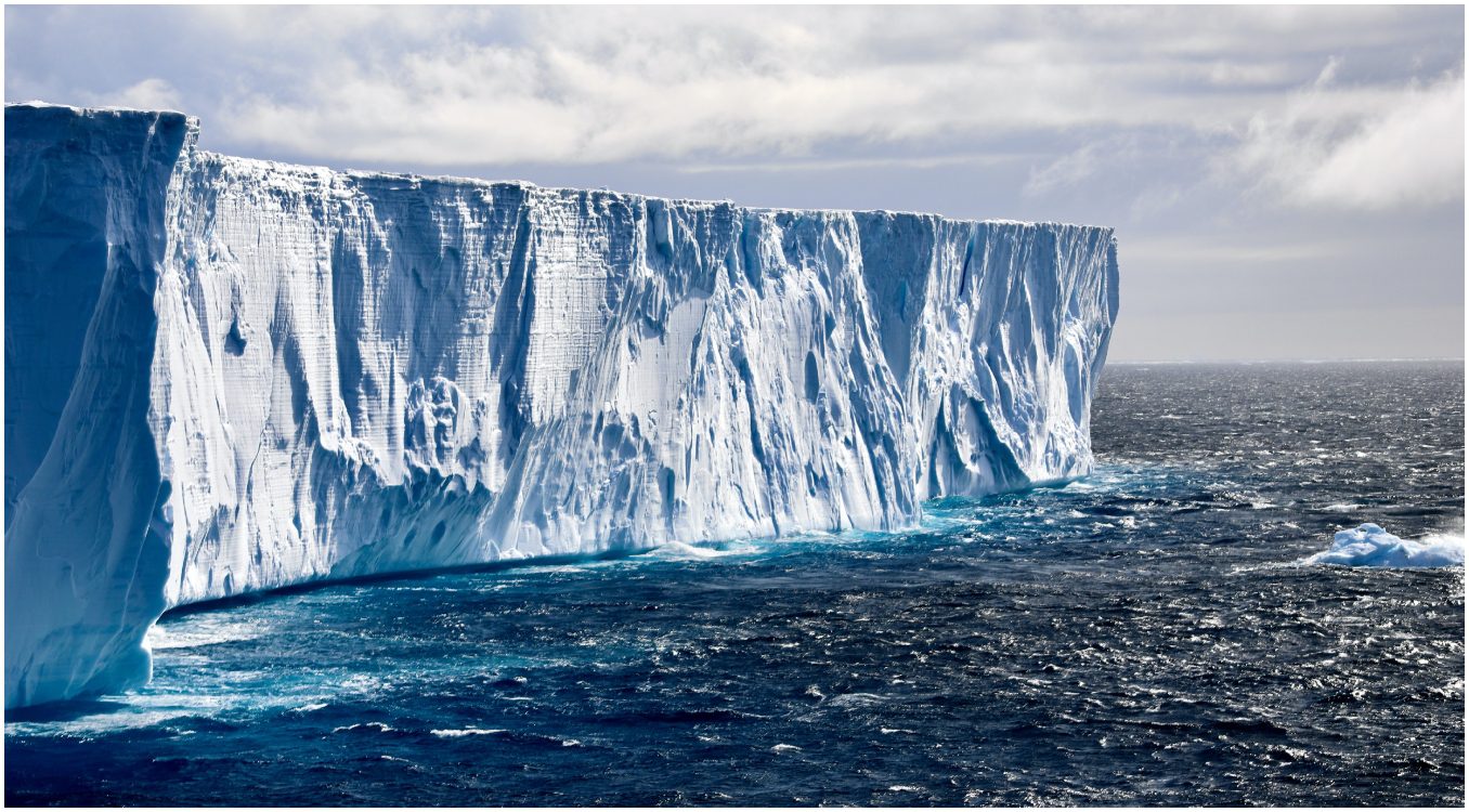 led na antarktici