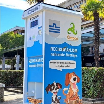 Podgorica, automat za recikliranje