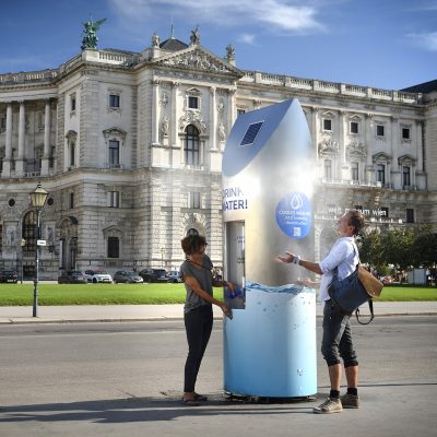 Die Trinkbrunnen von Wiener Wasser hören ab sofort auf den Namen Brunnhilde