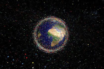 This image may not be used to state or imply ESA endorsement of any company or product  
Space junk orbiting the Earth, illustration. Such debris ranges from the remains of failed launches to defunct satellites and even unsecured tools that drifted away from an orbiting spacecraft. If it is in a stable orbit, the debris will be a constant hazard to spacecraft and satellites. Even a small object can cause a great deal of damage at the high speeds of Earth orbits. The launch of more and more satellites has led to near-Earth space becoming increasingly crowded. Each impact spreads more junk into a growing shell of debris surrounding the Earth.,Image: 412297557, License: Rights-managed, Restrictions: , Model Release: no